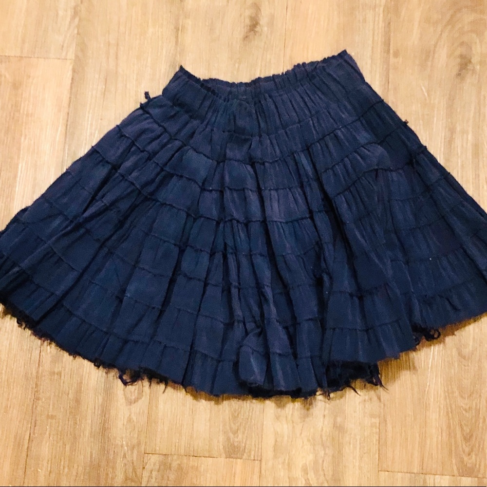 Small Blue Boho Skirt